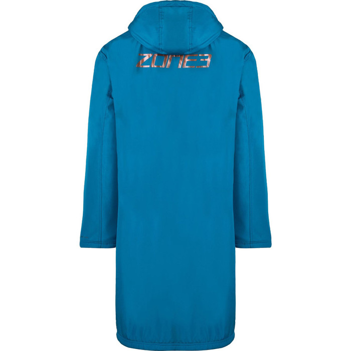 2024 Zone3 Recycled Parka Changing Robe CW23URPC - Teal / Cream / Copper